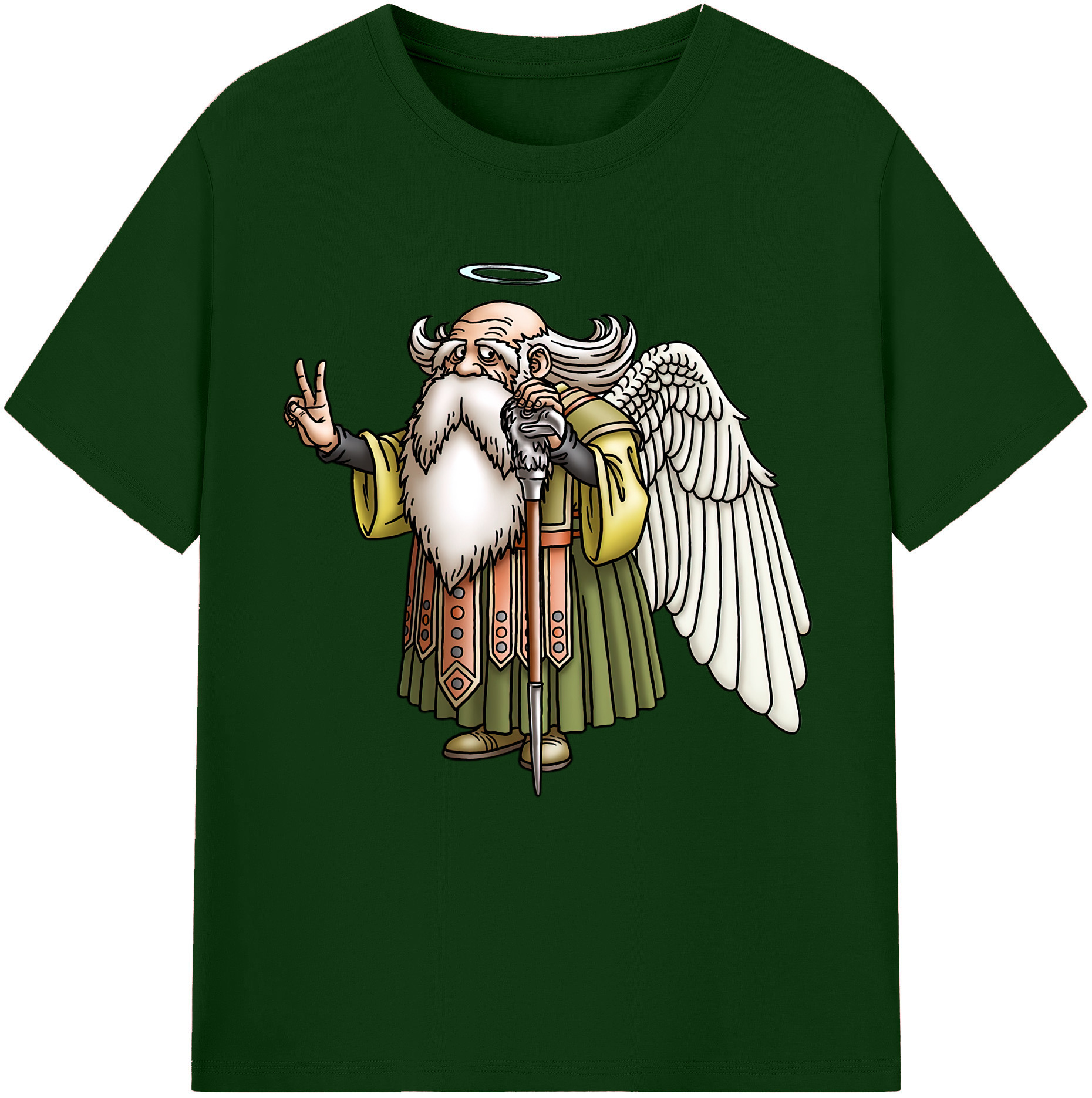 （画像用） ドラゴンクエスト Doragon Kuesuto Dragon Quest 綿100％半袖Tシャツ（フロントプリント）